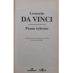 DA VINCI Leonardo - PISMA WYBRANE Arcydzieła Wielkich Myślicieli
