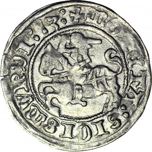 Zygmunt I Stary, Półgrosz 1513, Wilno, dwukropek nad głową orła