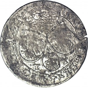 RR-, Jan Kazimierz, Szóstak 1662, Bydgoszcz, T-T, R6