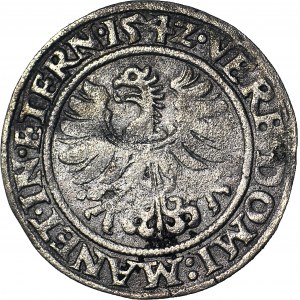 R_, Silesia, Frederick II, 1542 GROSZ, BRZEG, early eagle