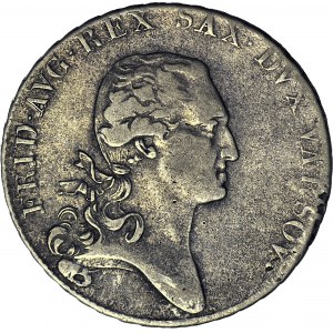 R-, Księstwo Warszawskie, 1/3 talara 1810, najrzadszy rocznik