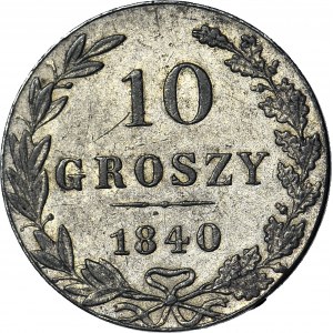 Królestwo Polskie, 10 groszy 1840