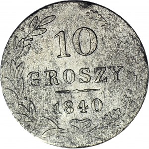 Królestwo Polskie, 10 groszy 1840