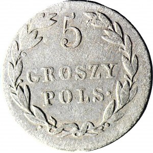 Królestwo Polskie, 5 groszy 1819, ładne detale