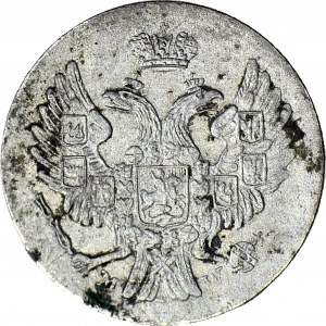 Królestwo Polskie, 5 groszy 1840, 5 w dacie pochylona w prawo, wysoka