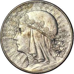 10 złotych 1932, Głowa, Warszawa, mennicza