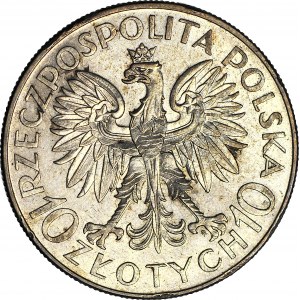 10 złotych 1933, Sobieski, menniczy