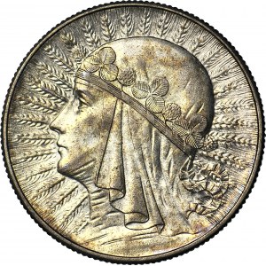 5 złotych 1932, Głowa, Londyn, mennicza