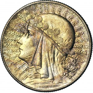 5 złotych 1932, Głowa, Londyn, mennicza