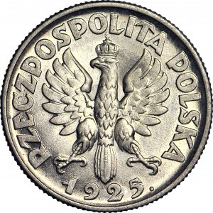 1 złoty 1925 Żniwiarka (Londyn), mennicza