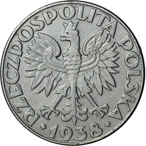 50 groszy 1938 NIENIKLOWANE, rzadkie