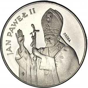 10000 złotych 1987, PRÓBA, nikiel, Jan Paweł II