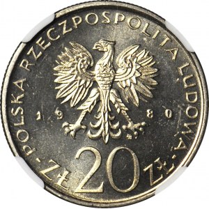 20 złotych 1980, Igrzyska XXII olimpiady, mennicze