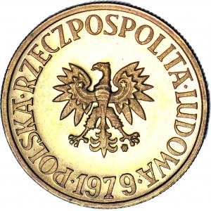 5 złotych 1979, stempel lustrzany, nakład 5000 sztuk