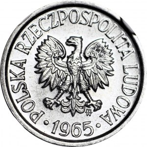 5 groszy 1965, mennicze, najniższy nakład, mennicze