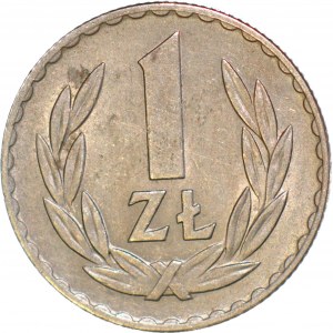 1 złoty 1949, miedzionikiel, ok. mennicze