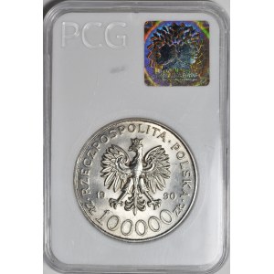 100.000 złotych 1990, Solidarność, typ A