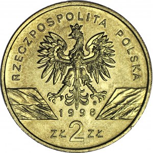 2 złote 1998, Ropucha, menniczy