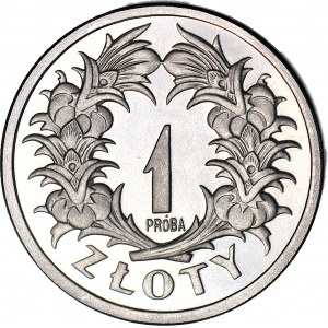 1 złoty 1929, próba, KOPIA