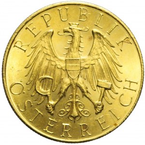 Austria, Republika, 25 szylingów 1926, piękne