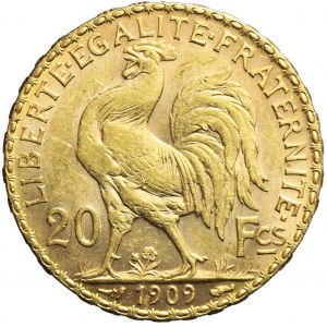 Francja, Republika, 20 franków 1909