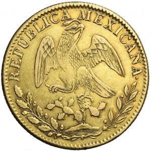 Meksyk, 8 escudos 1852, Guanajuato