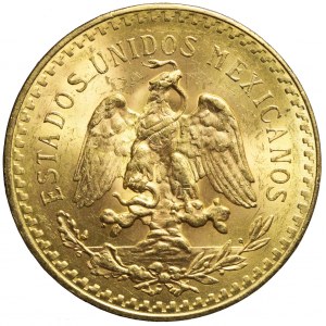 Meksyk, 50 pesos 1924, piękne
