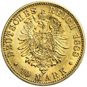 Niemcy, Prusy, Fryderyk III, 10 marek 1888, Berlin