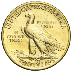 Stany Zjednoczone Ameryki (USA), 10 dolarów 1911, Indianin, Filadelfia