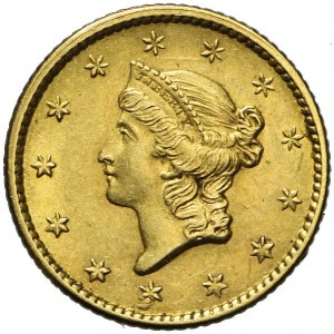 Stany Zjednoczone Ameryki (USA), 1 dolar Liberty Head, 1852, Filadelfia