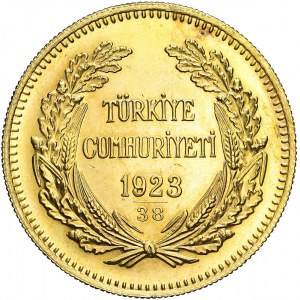 Turcja, Mustafa Kemal Ataturk, 500 kurush 1923, piękne