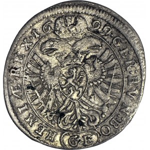 Austria, Leopold I, 3 Krajcary 1696 GE, Praga