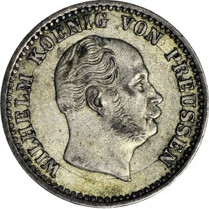 Niemcy, Prusy, 2-1/2 silber groschen 1863-A