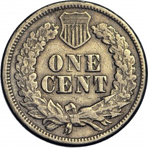 USA, 1 cent 1864, Filadelfia