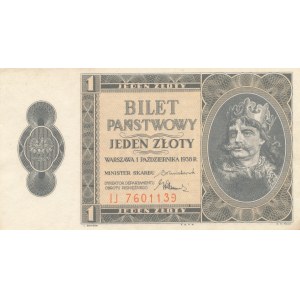 1 złoty 1938 Chrobry, ser. IJ