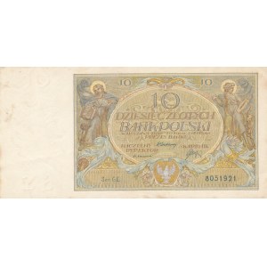 10 złotych 1929, seria GE