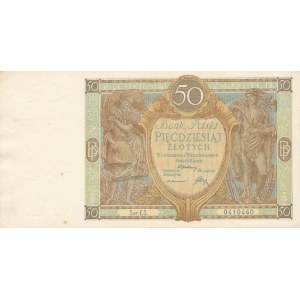 50 złotych 1929 - ser. ES