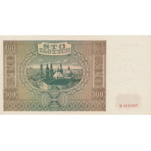 100 złotych 1941, Ser. D