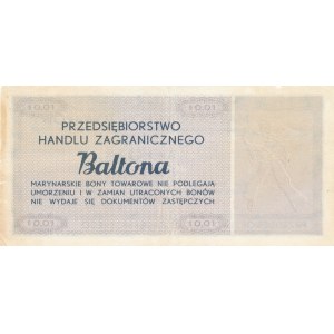 Baltona 1 cent 1973, ser. A
