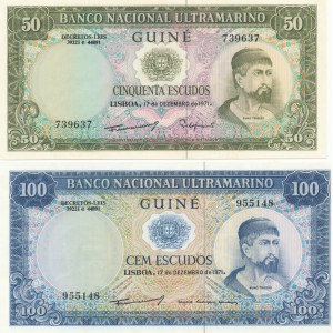 Portugalia, 50 i 100 Escudos, 1971