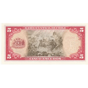 Chile, 5 escudos 1964