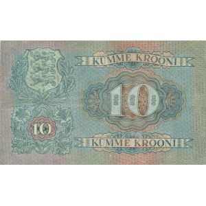 Estonia, 10 koron 1937