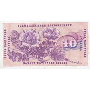 Szwajcaria, 10 franków 1971
