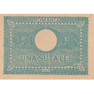 Rumunia, 100 leji 1945