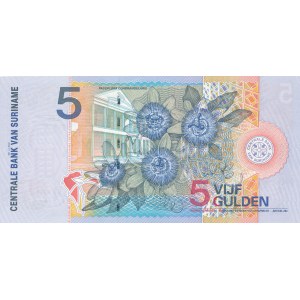 Suriname, 5 Guldenów 2000