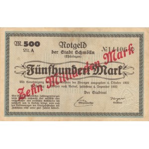 Niemcy, 10.000.000.000 (dziesięć miliardów) marek 1922