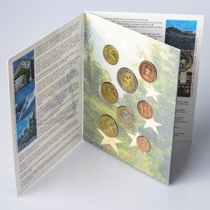 Andorra 1 - 50 Cent & 1 - 2 Euro 2003 Fantasy Patterns Collection SET. Obverse Lettering: TRIAL - PRUEBA - ESSAI ...