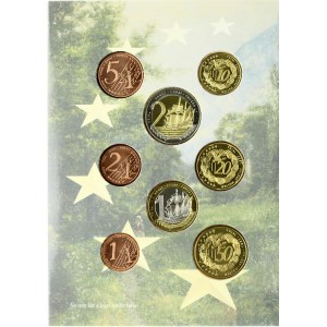 Andorra 1 - 50 Cent & 1 - 2 Euro 2003 Fantasy Patterns Collection SET. Obverse Lettering: TRIAL - PRUEBA - ESSAI ...