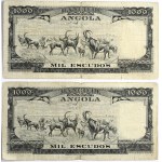Angola 1000 Escudos 1956 Banknotes. Obverse: Brito Capelo, and Mabubas dam. Lettering: 1000 BANCO DE ANGOLA 1000...