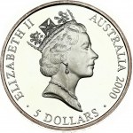 Australia 5 Dollars 2000 Elizabeth II (1952-). Obverse...